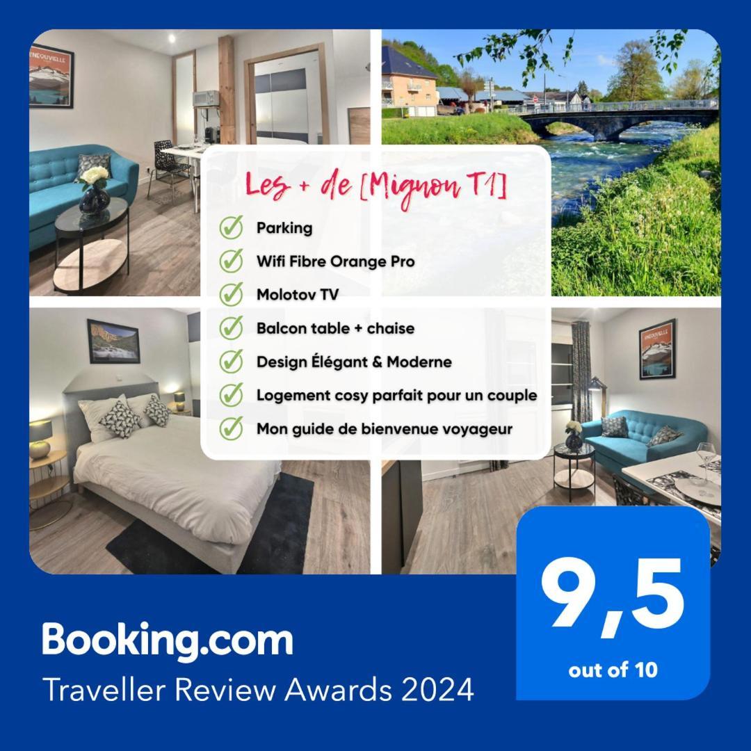Mignon, T1 Bis Cosy & Calme, Neuf, Parking, Balcon Apartment Gerde Exterior photo
